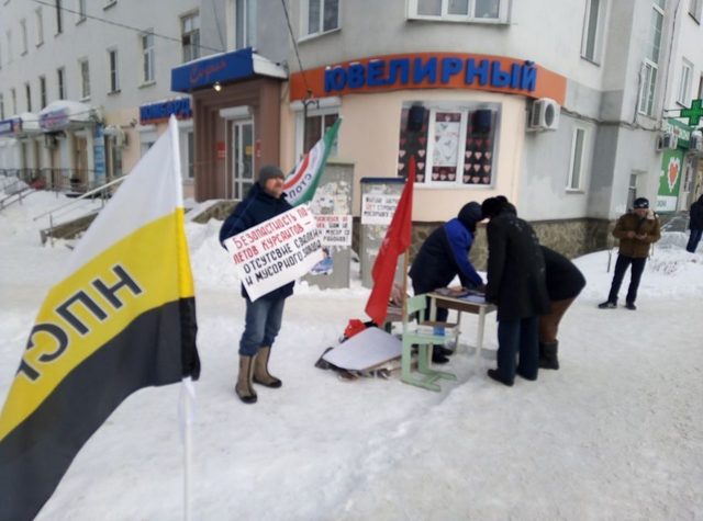 3 февраля в Борисоглебске состоялось пикетирование в рамках всероссийской акции "Россия не помойка!"