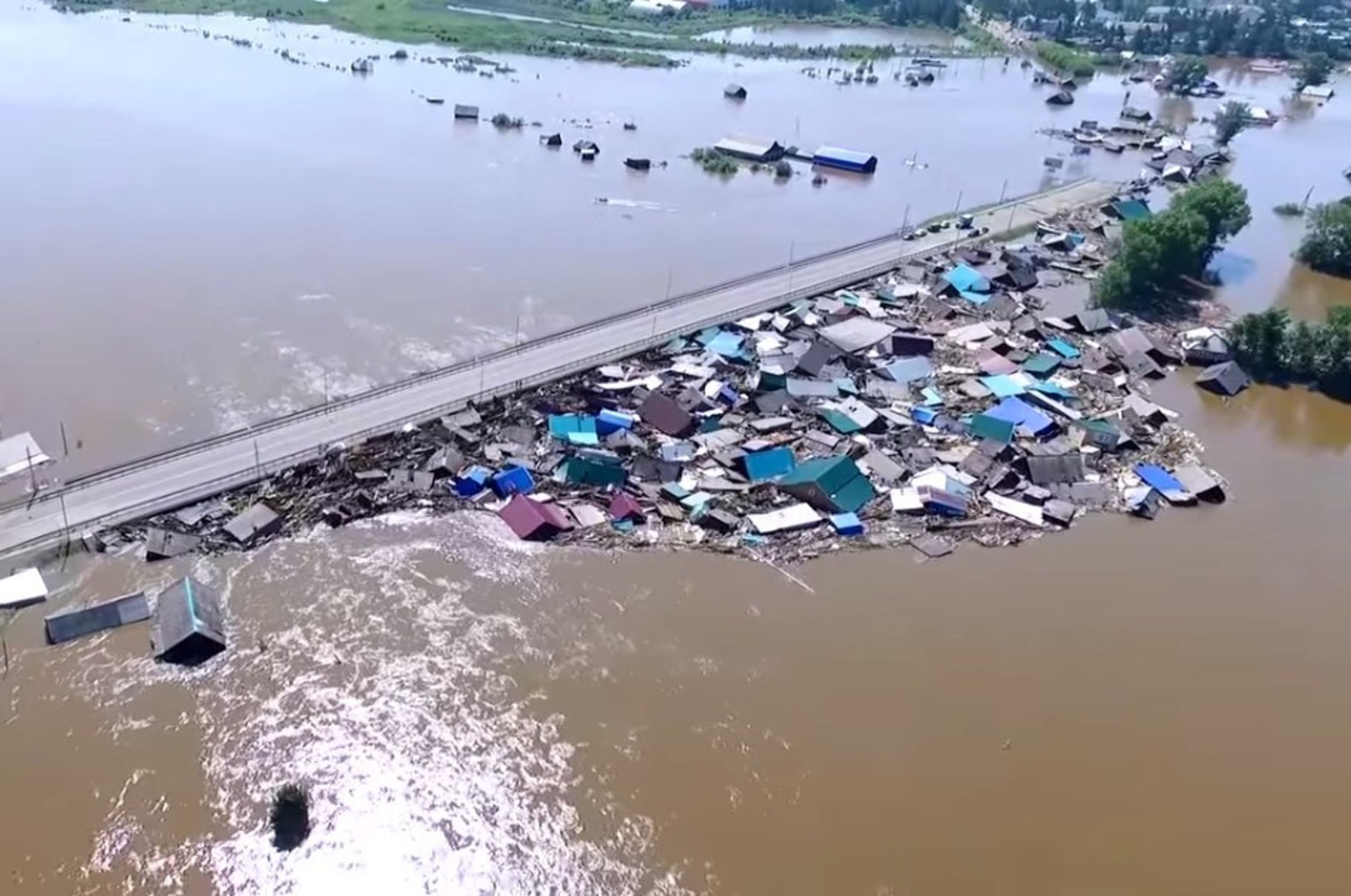 Город Тулун Иркутская область наводнение